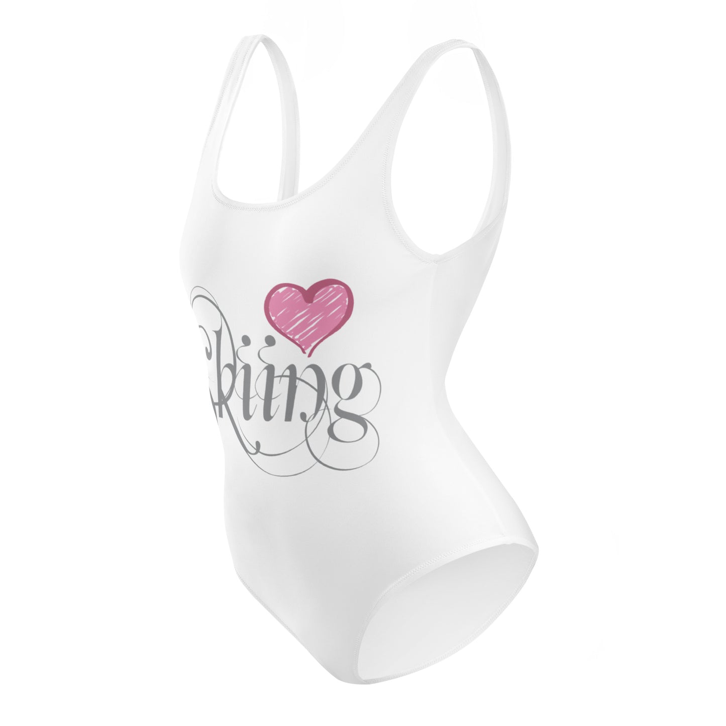 CS0047 - 02008 - Love Skiing/Women's One-Piece Swimsuit