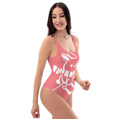 CS0011 - 02008 - Ski Bunny One-Piece Swimsuit (Pink)