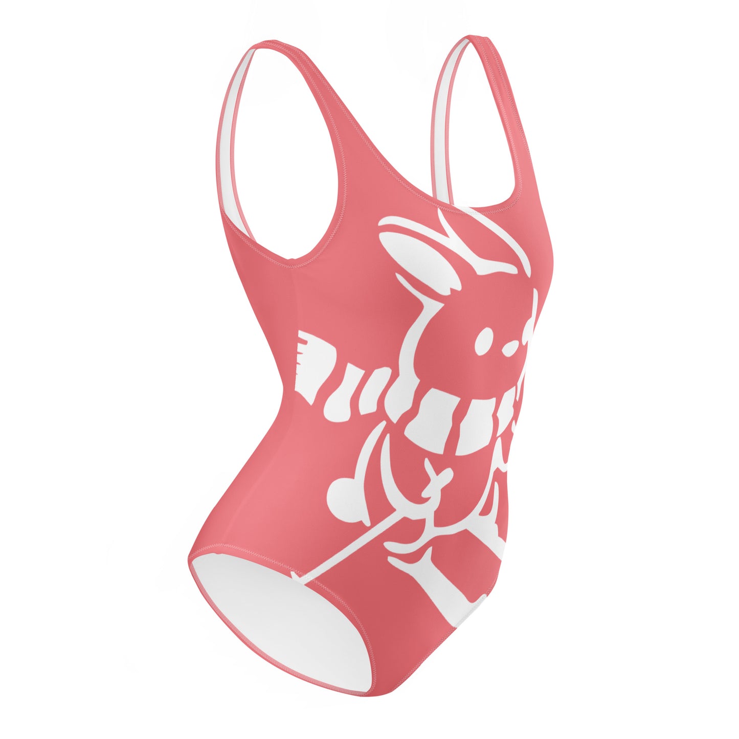 CS0011 - 02008 - Ski Bunny One-Piece Swimsuit (Pink)