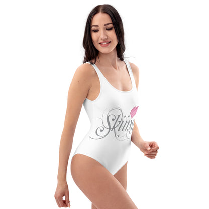 CS0047 - 02008 - Love Skiing/Women's One-Piece Swimsuit