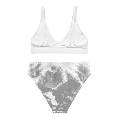 CS0030 - 02008 - SKI Tracks Recycled high-waisted bikini