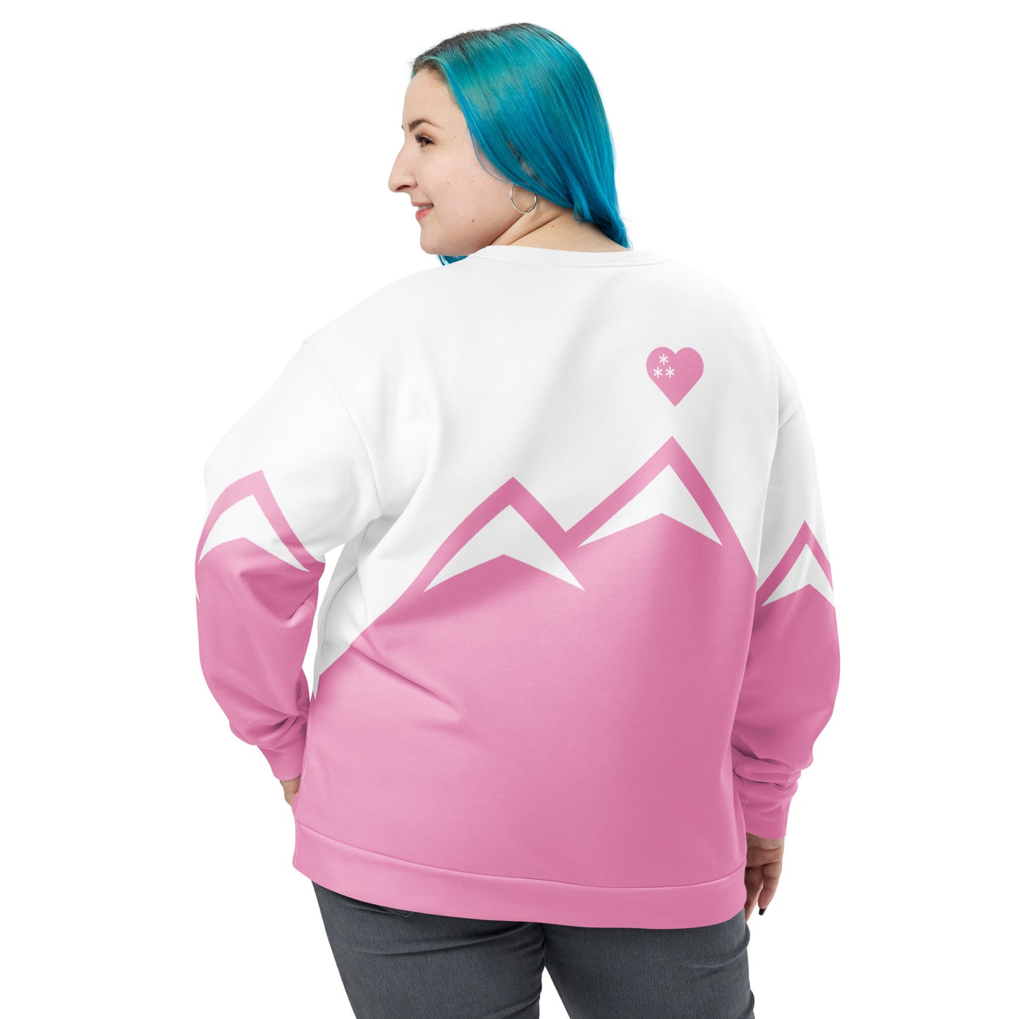 CS0027 - 02005 - AOP LOVE2SKI Women's Sweatshirt