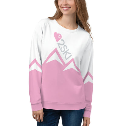 CS0027 - 02005 - AOP LOVE2SKI Women's Sweatshirt