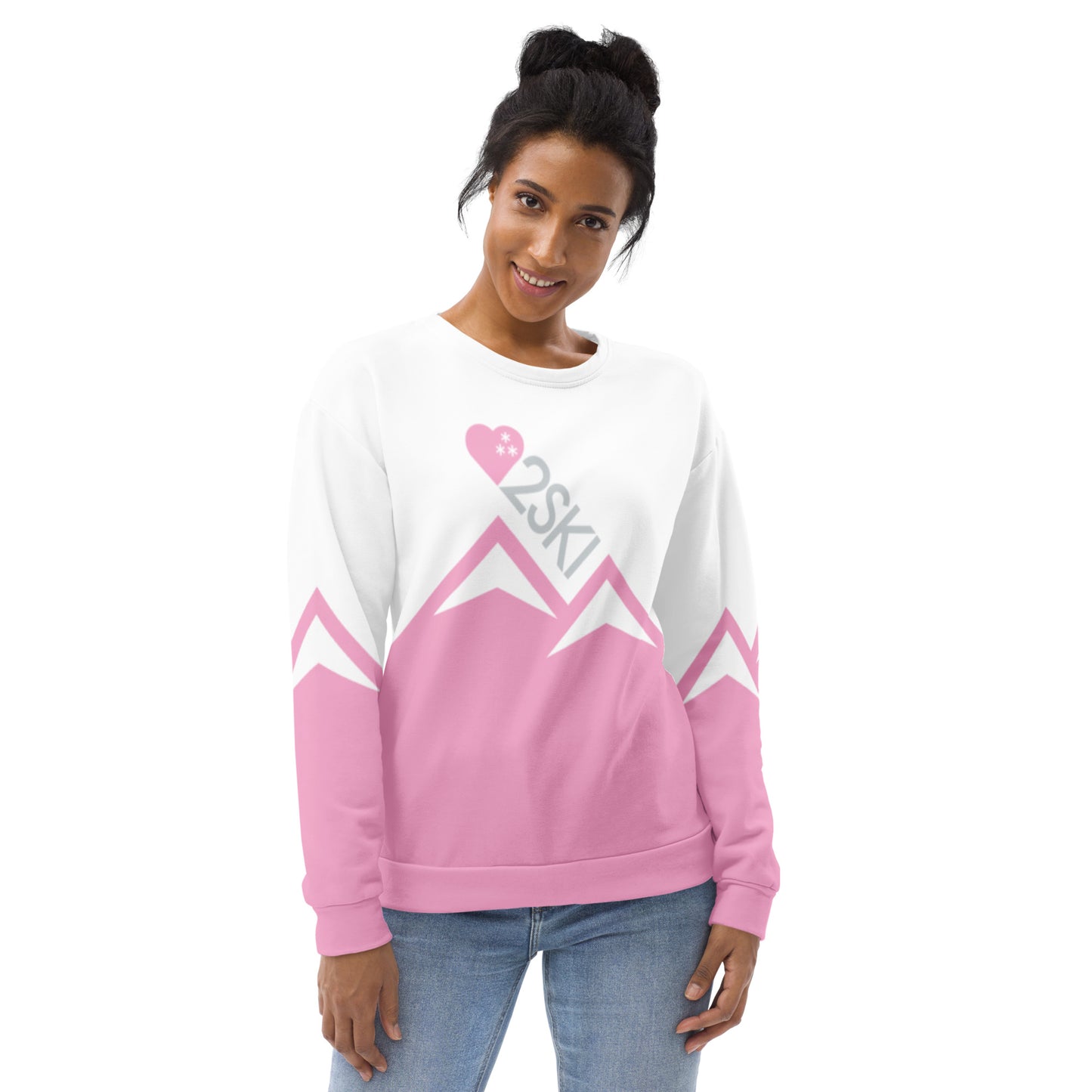 CS0027 - 02005 - AOP LOVE2SKI Women's Sweatshirt