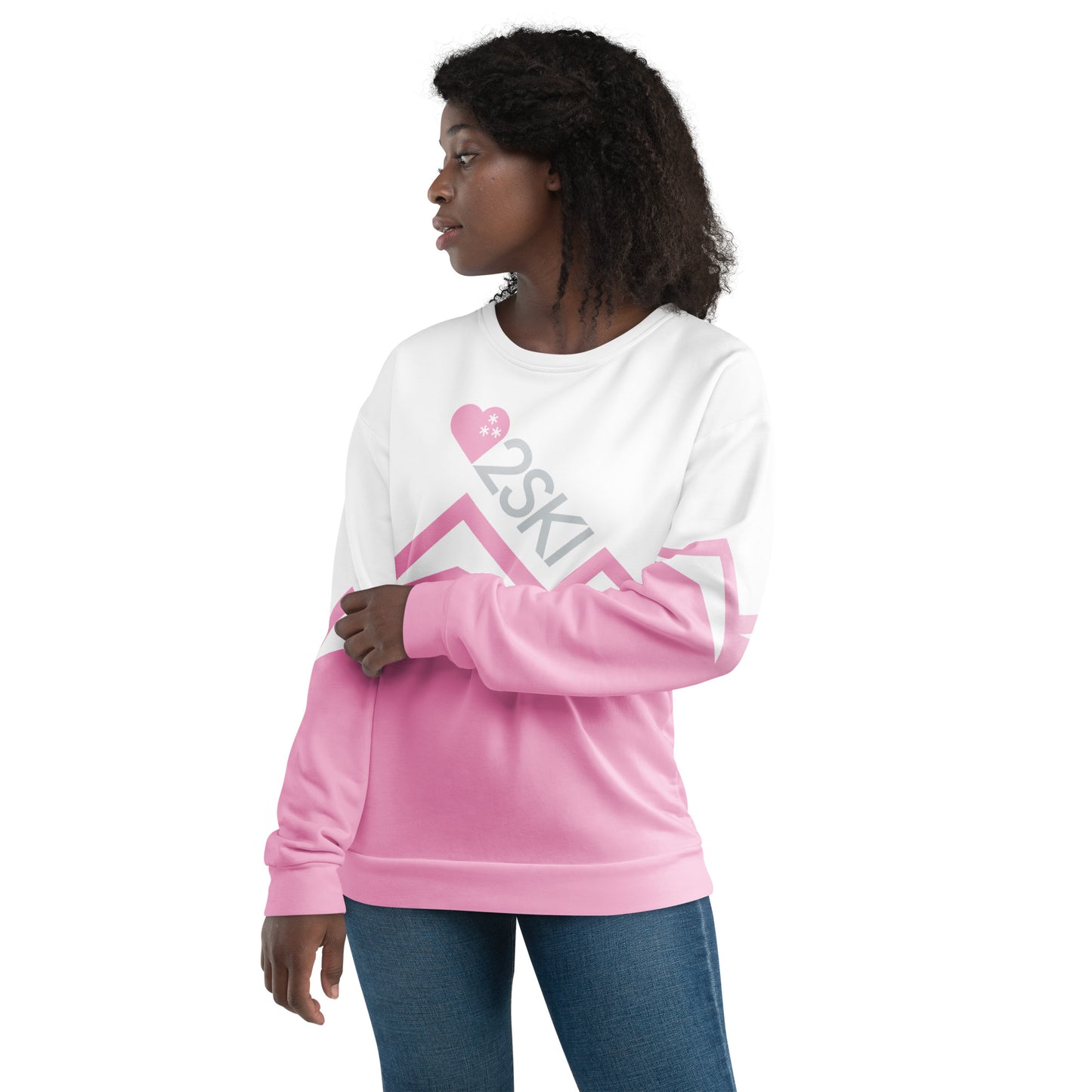 CS0027 - 02005 - AOP LOVE2SKI Women's Sweatshirt