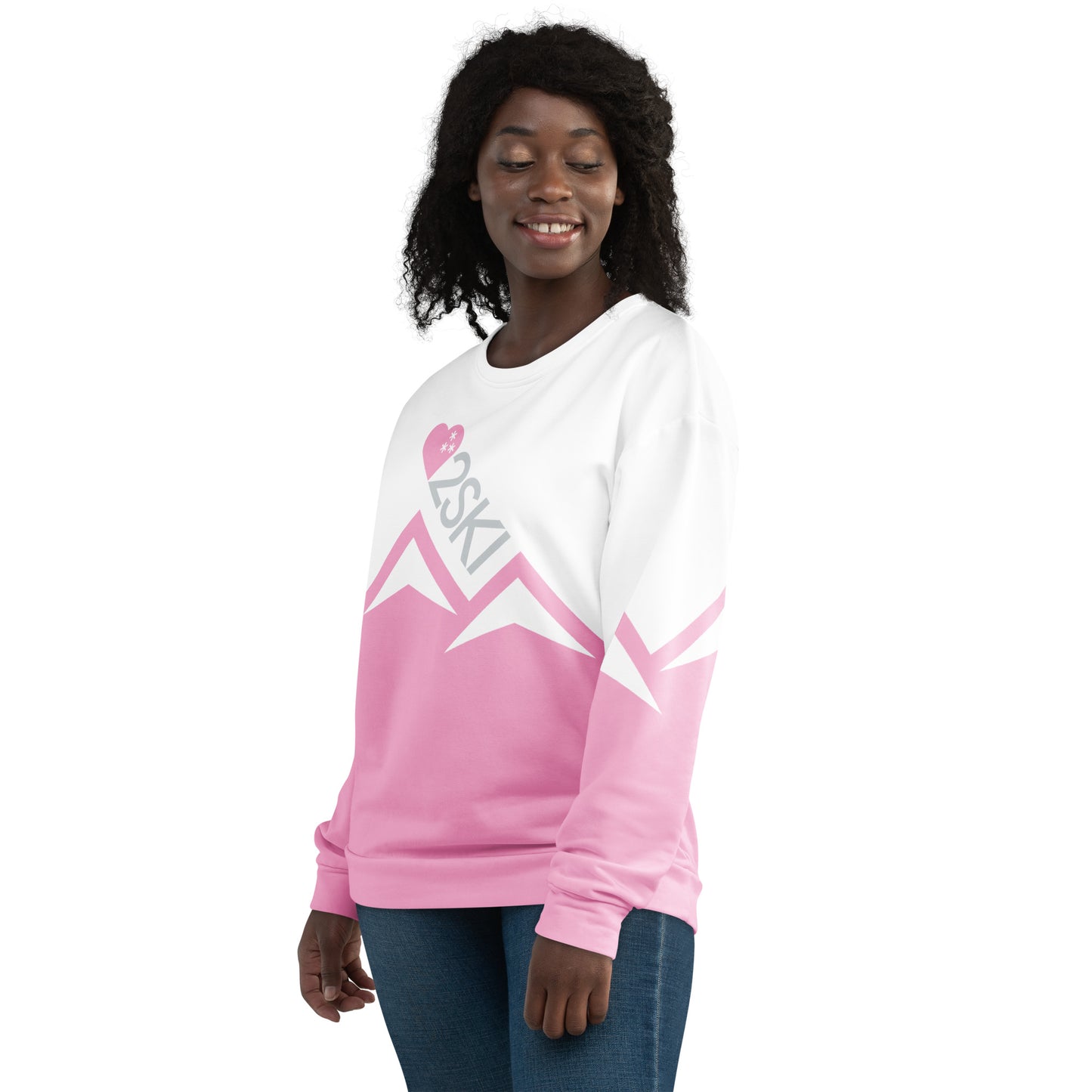 CS0027 - 02005 - AOP LOVE2SKI Women's Sweatshirt