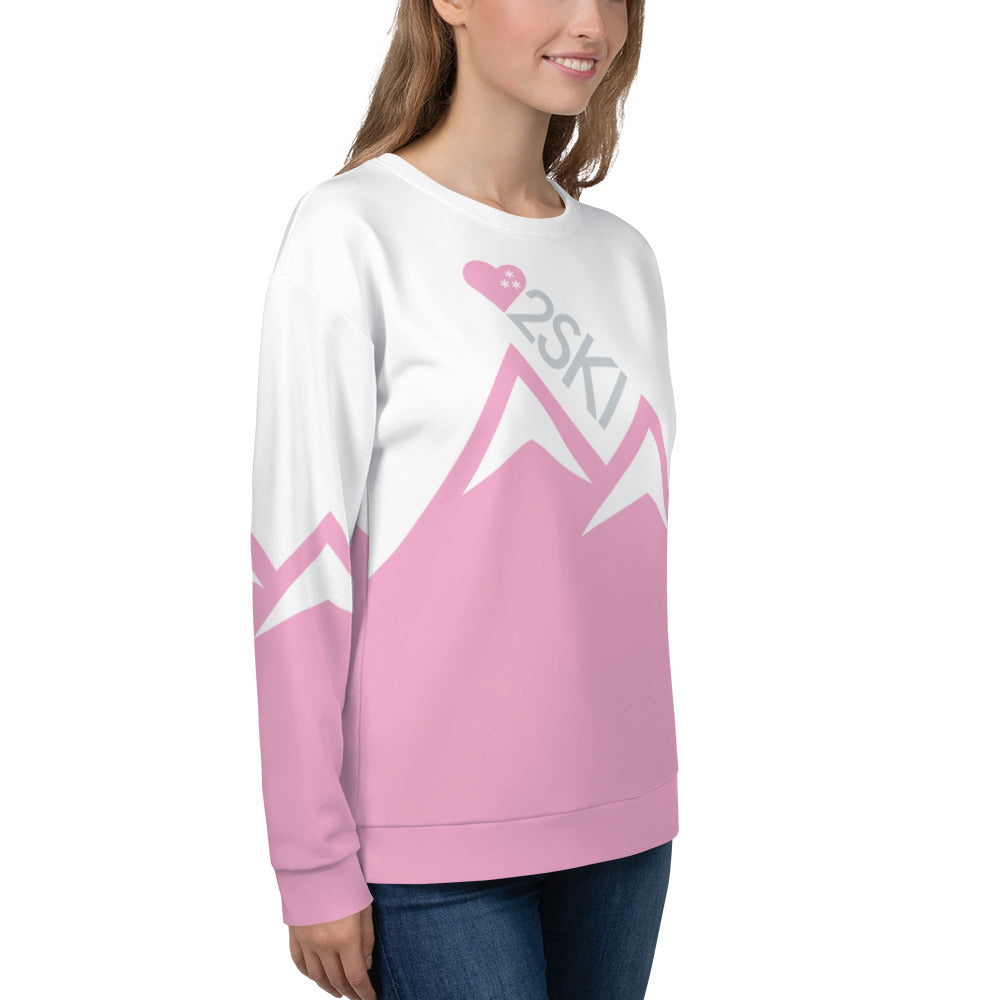 CS0027 - 02005 - AOP LOVE2SKI Women's Sweatshirt