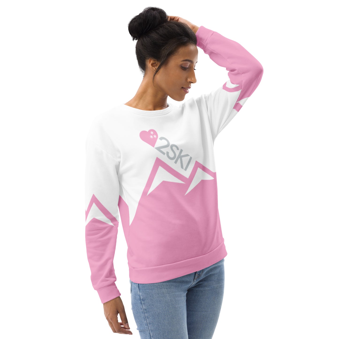 CS0027 - 02005 - AOP LOVE2SKI Women's Sweatshirt