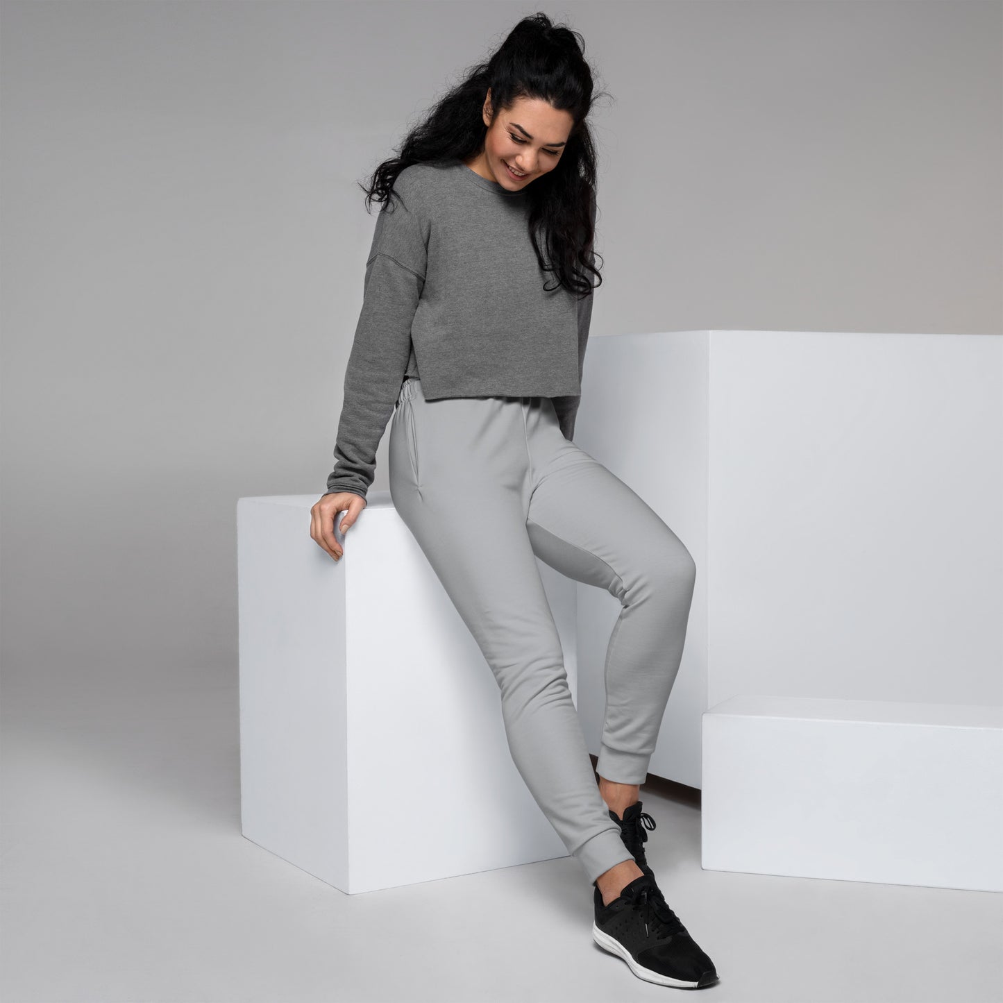 CS0027 - 02012 -  LOVE2SKI Women's Joggers (Matching Grey)