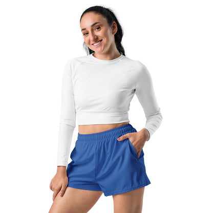 SSASC0023 - 01010 AOP Unisex Athletic Shorts (Matching Blue)