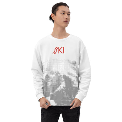 CS0030 - 01005 - AOP SKI Tracks Print Unisex Sweatshirt
