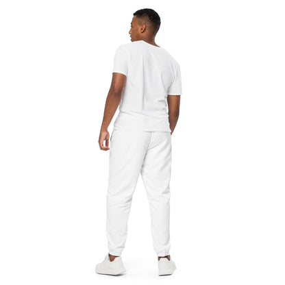 CS0030 - 01010 - SKI Tracks Unisex track pants (Matching White)