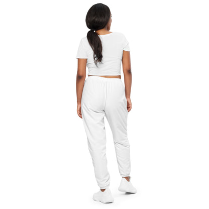 CS0030 - 01010 - SKI Tracks Unisex track pants (Matching White)