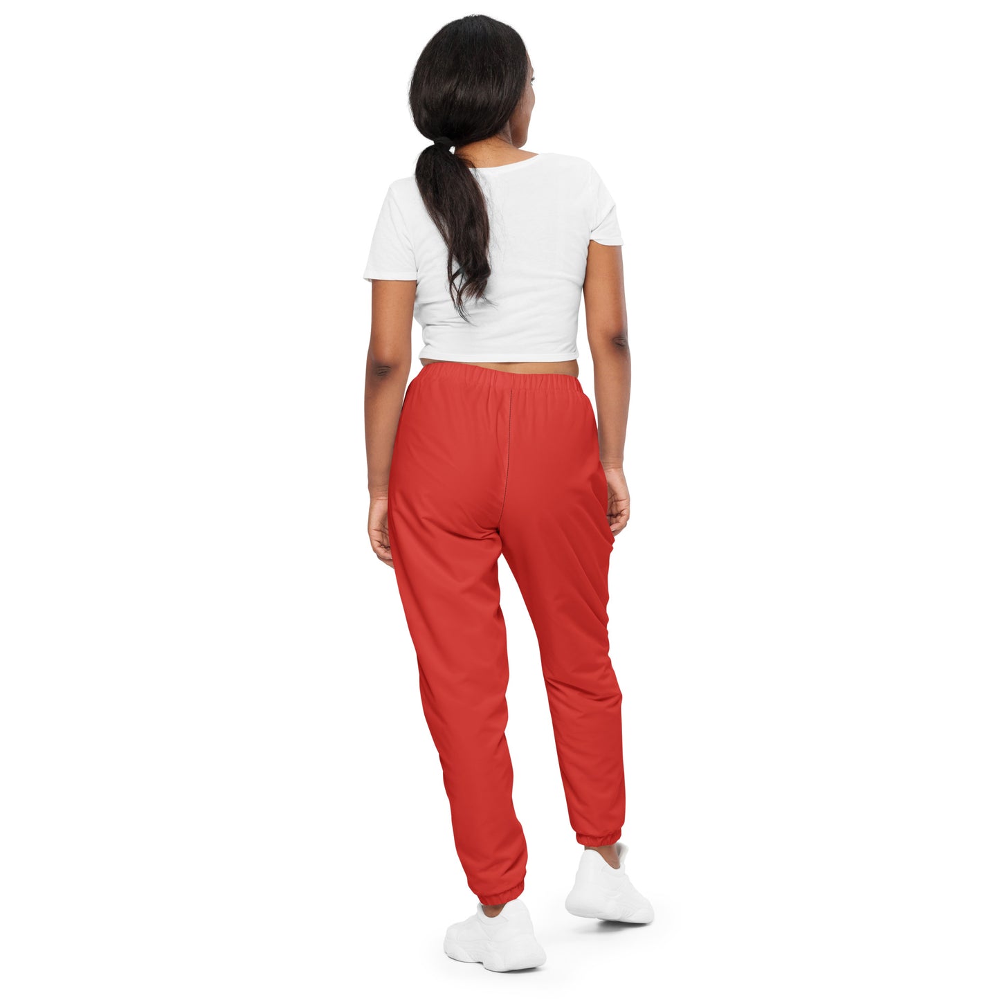 CS0030 - 01010 - SKI Tracks Unisex track pants (Matching Red)