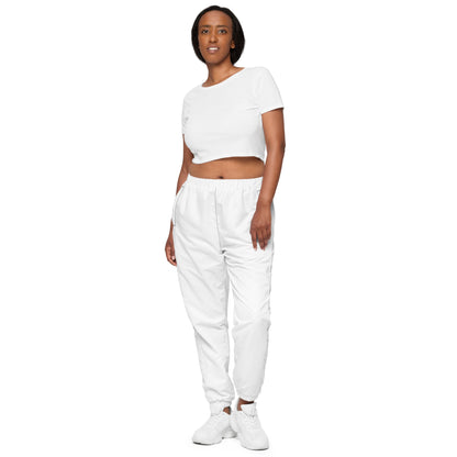 CS0030 - 01010 - SKI Tracks Unisex track pants (Matching White)