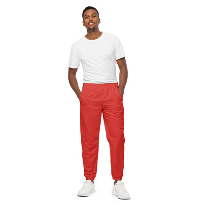 CS0030 - 01010 - SKI Tracks Unisex track pants (Matching Red)