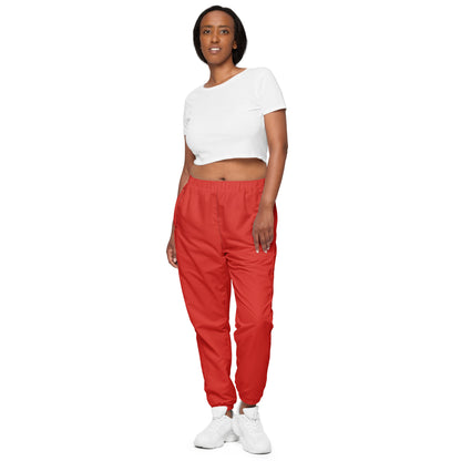 CS0030 - 01010 - SKI Tracks Unisex track pants (Matching Red)