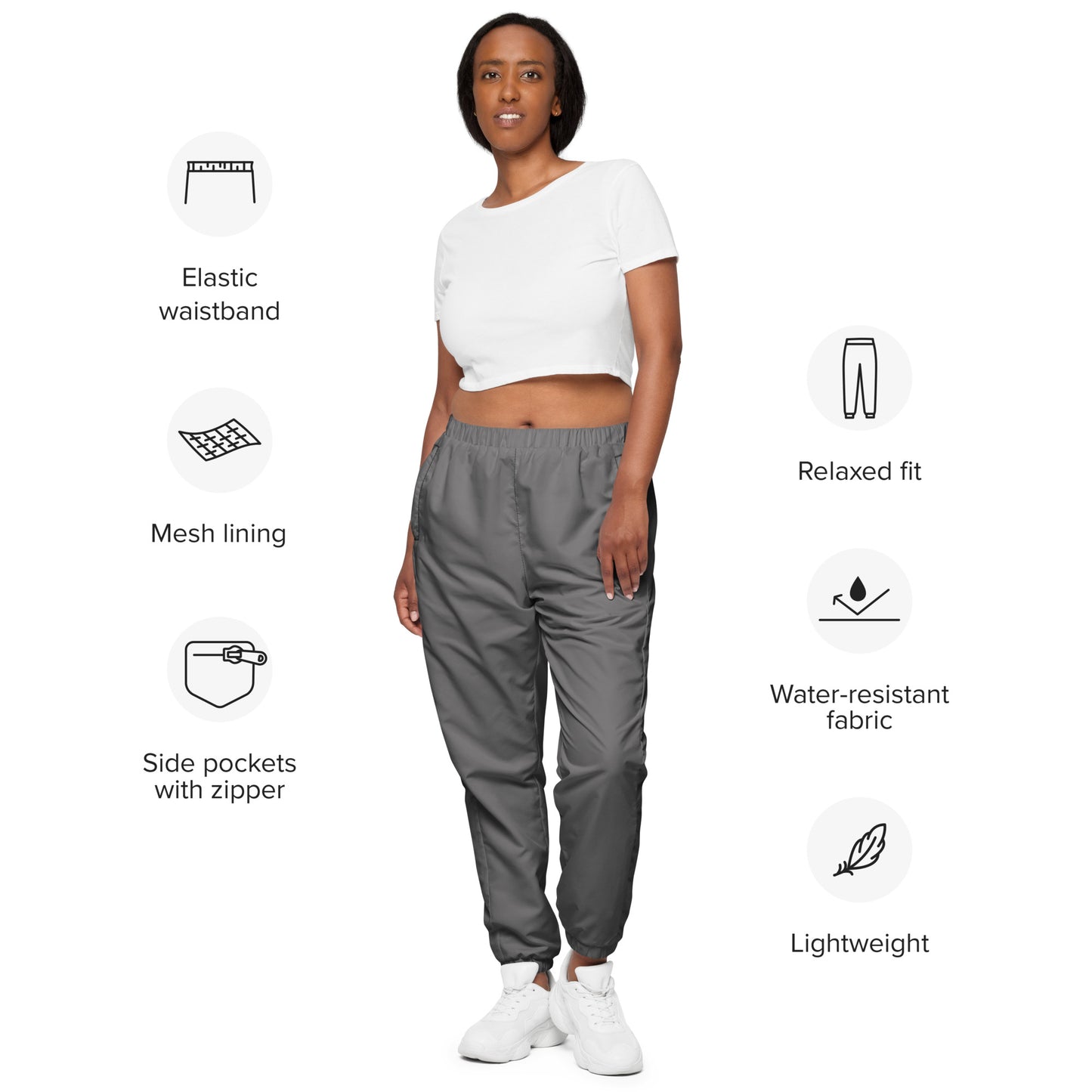 CS0031 - 01010 - Just Ski It Unisex track pants (Matching Gray)