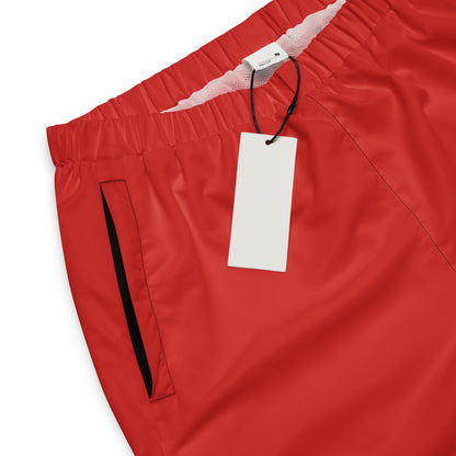 CS0030 - 01010 - SKI Tracks Unisex track pants (Matching Red)