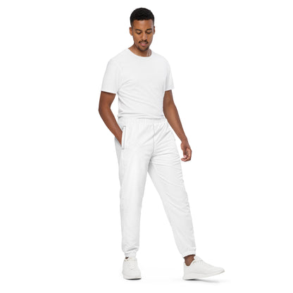 CS0030 - 01010 - SKI Tracks Unisex track pants (Matching White)