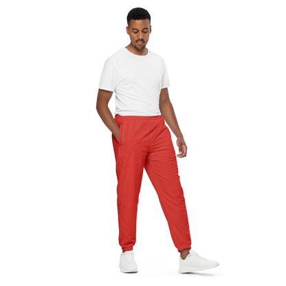 CS0030 - 01010 - SKI Tracks Unisex track pants (Matching Red)