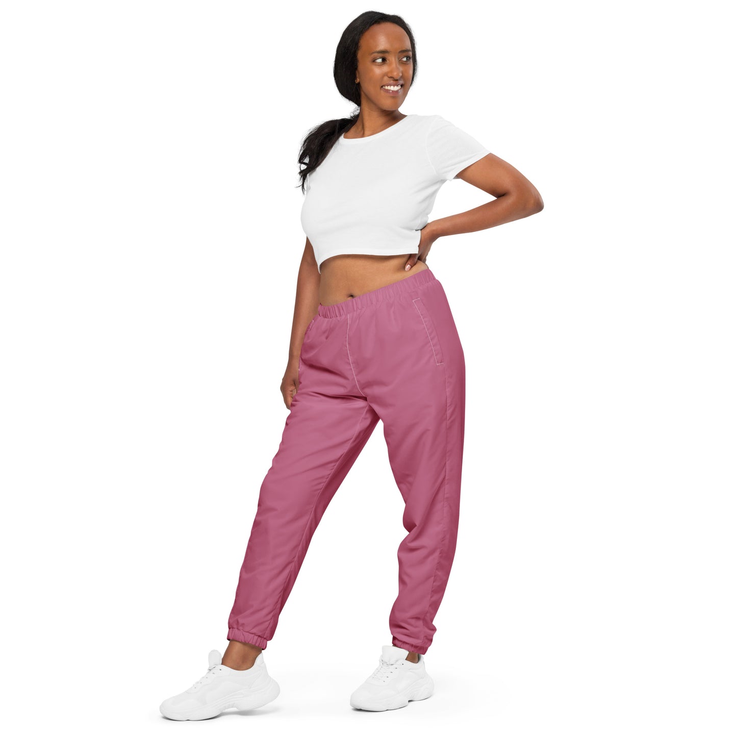 CS0047 - 02012 - Love Skiing/Women's Unisex track pants (Matching Mauve)