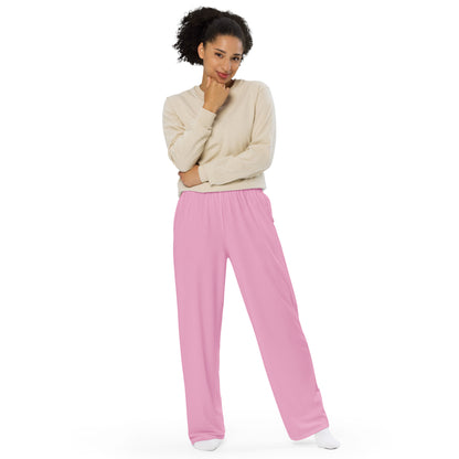 CS0027 - 02012 - LOVE2SKI Wide-leg Pants (Matching Pink)