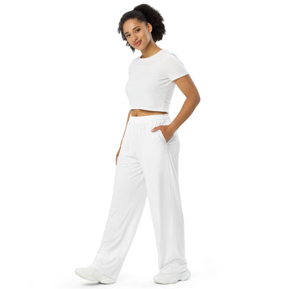 CS0027 - 02012 - LOVE2SKI Wide-leg Pants (Matching White)