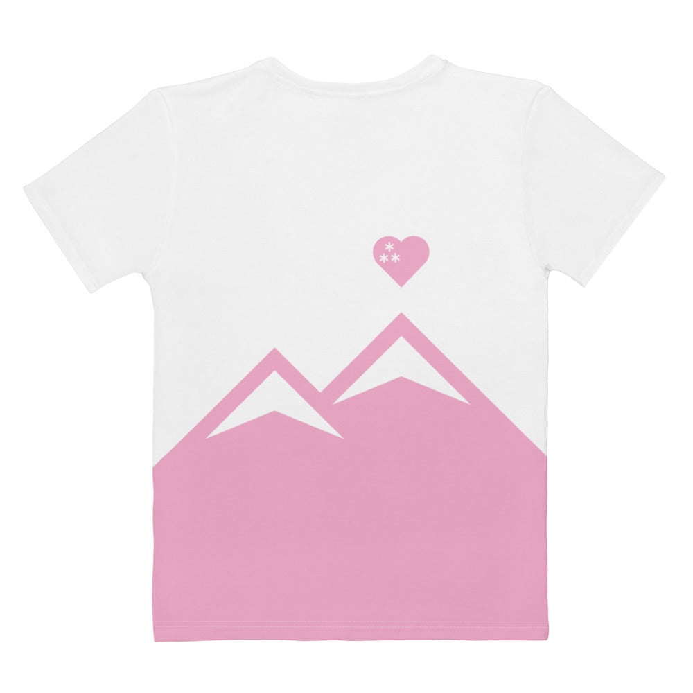 CS0027 - 02001 - AOP LOVE2SKI Women's T-shirt