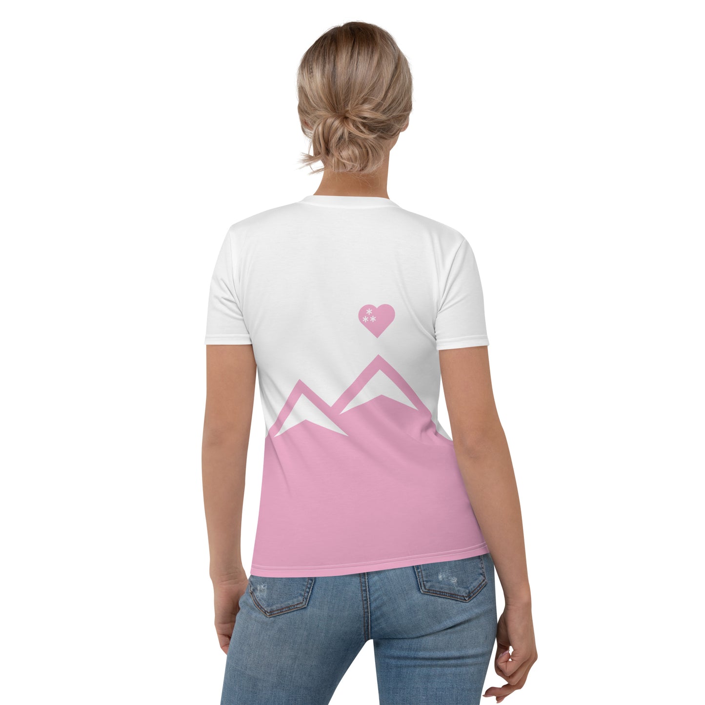 CS0027 - 02001 - AOP LOVE2SKI Women's T-shirt