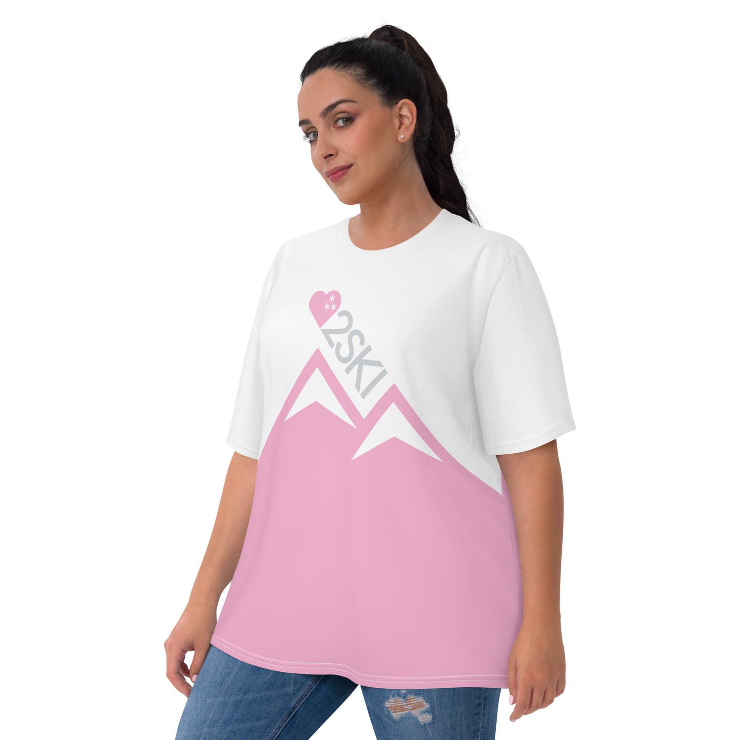 CS0027 - 02001 - AOP LOVE2SKI Women's T-shirt