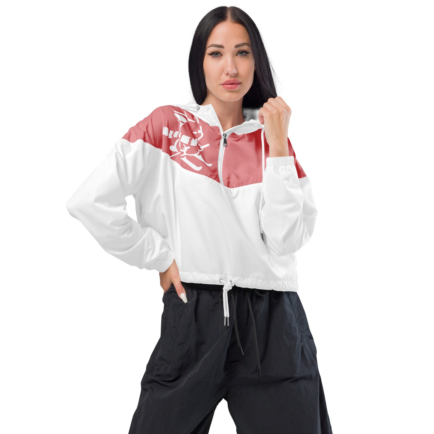 CS0011 - 02006 - Ski Bunny Women’s cropped windbreaker