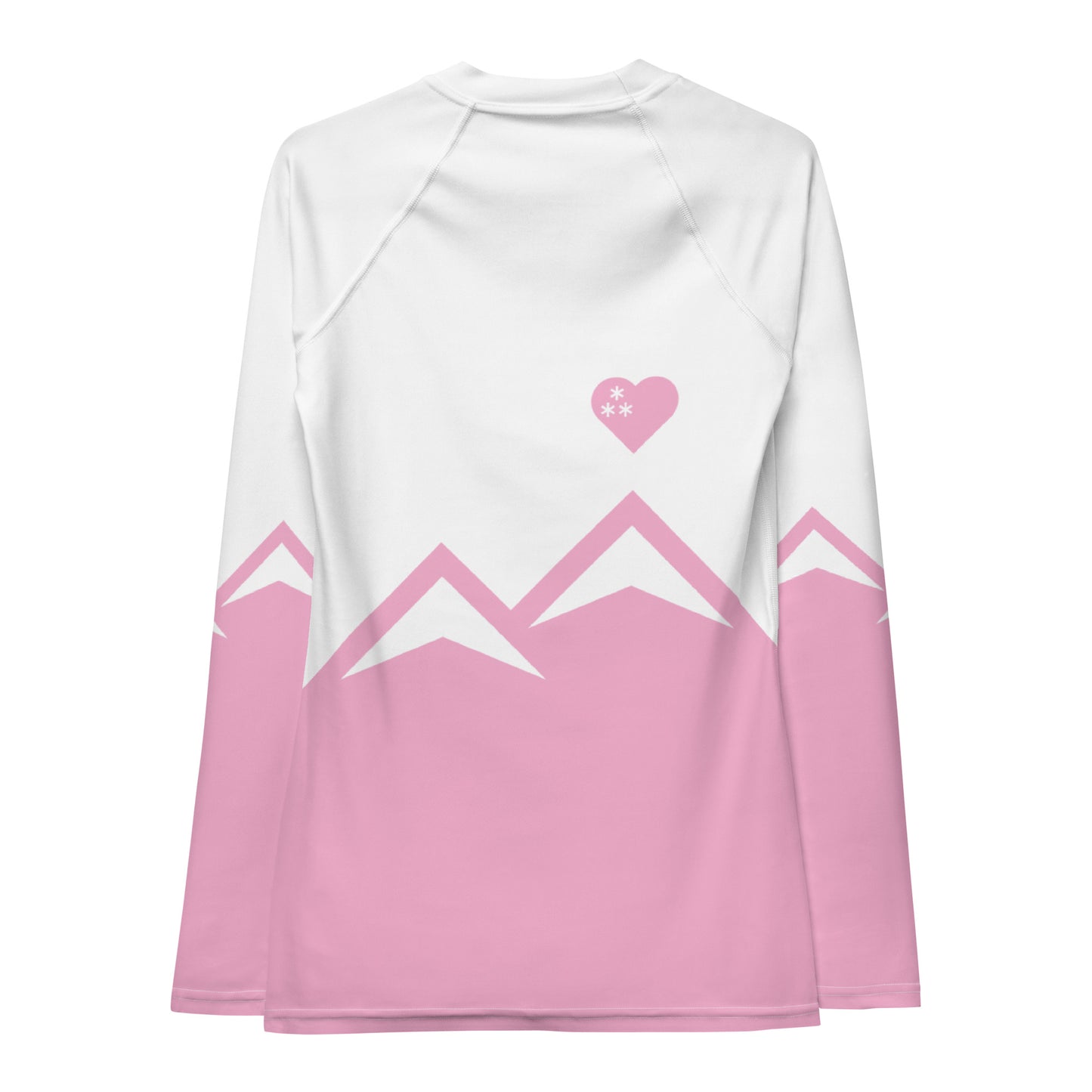 CS0027 - 02008 - AOP LOVE2SKI Women's Rash Guard