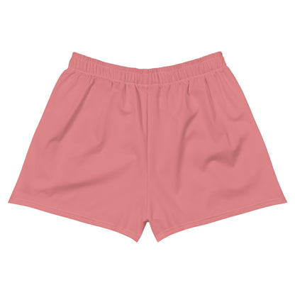 CS0011 - 02012 - Ski Bunny Women’s Recycled Athletic Shorts (Matching Pink)