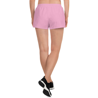 CS0027 - 02012 - LOVE2SKI Women’s Recycled Athletic Shorts (Matching Pink)