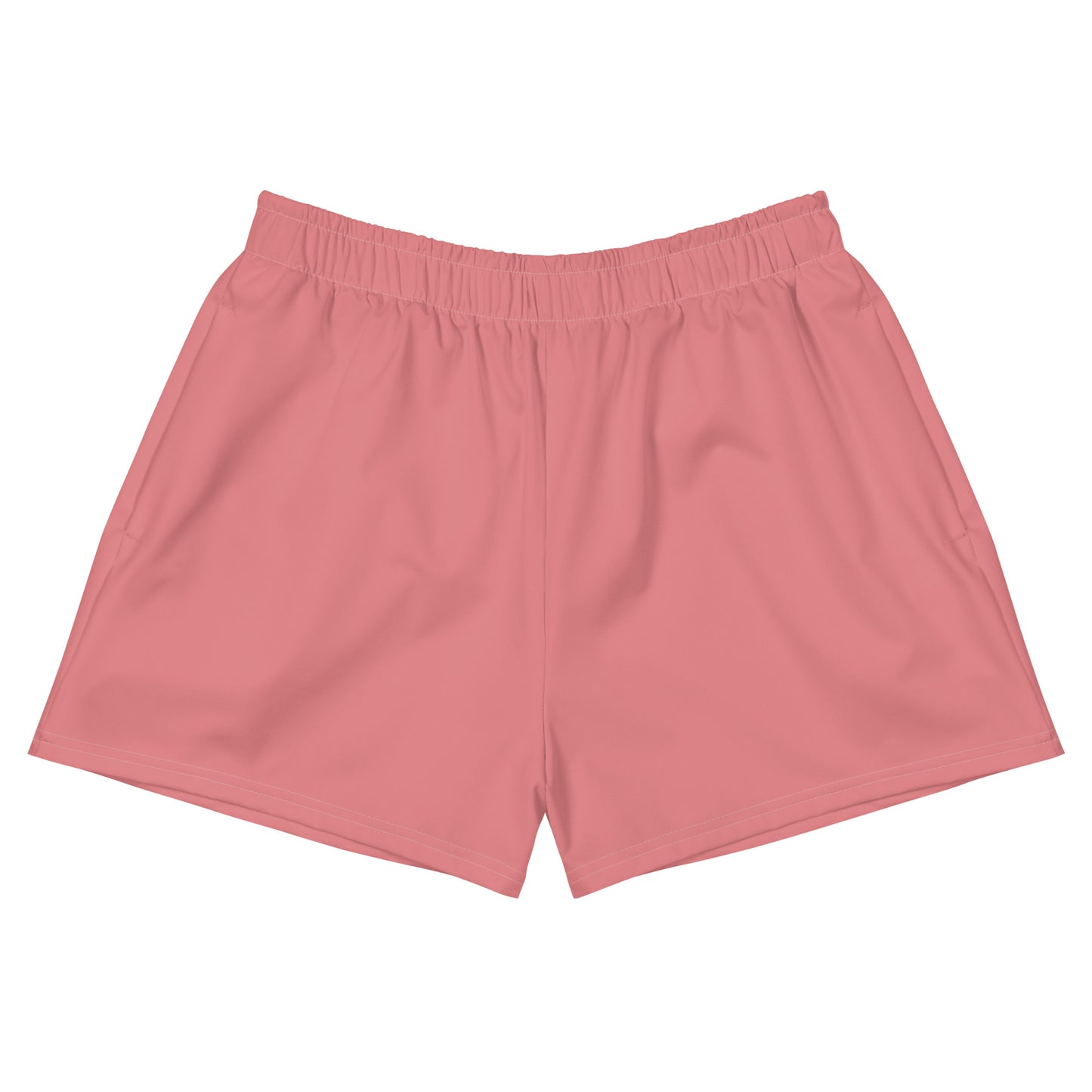 CS0011 - 02012 - Ski Bunny Women’s Recycled Athletic Shorts (Matching Pink)