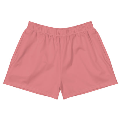 CS0011 - 02012 - Ski Bunny Women’s Recycled Athletic Shorts (Matching Pink)