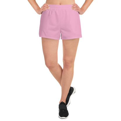 CS0027 - 02012 - LOVE2SKI Women’s Recycled Athletic Shorts (Matching Pink)