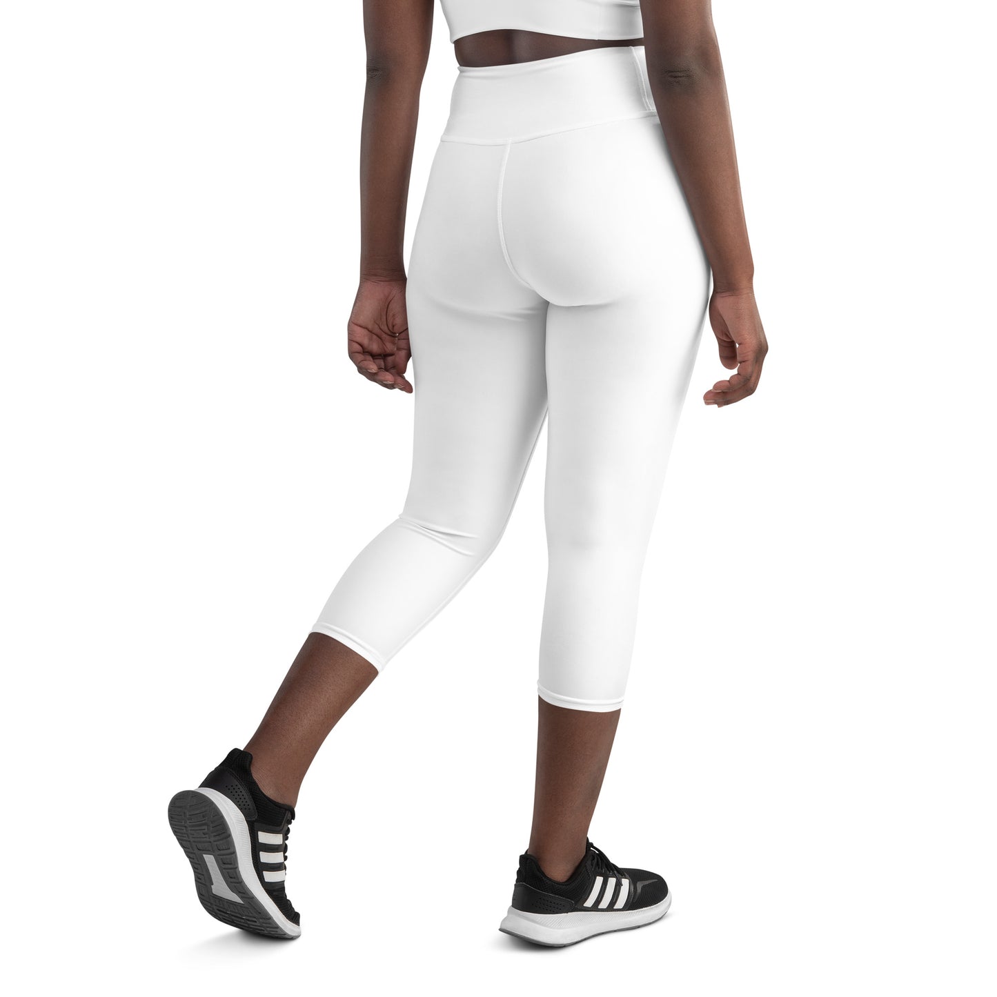 CS0027 - 02013 - LOVE2SKI Yoga Capri Leggings (Matching White)