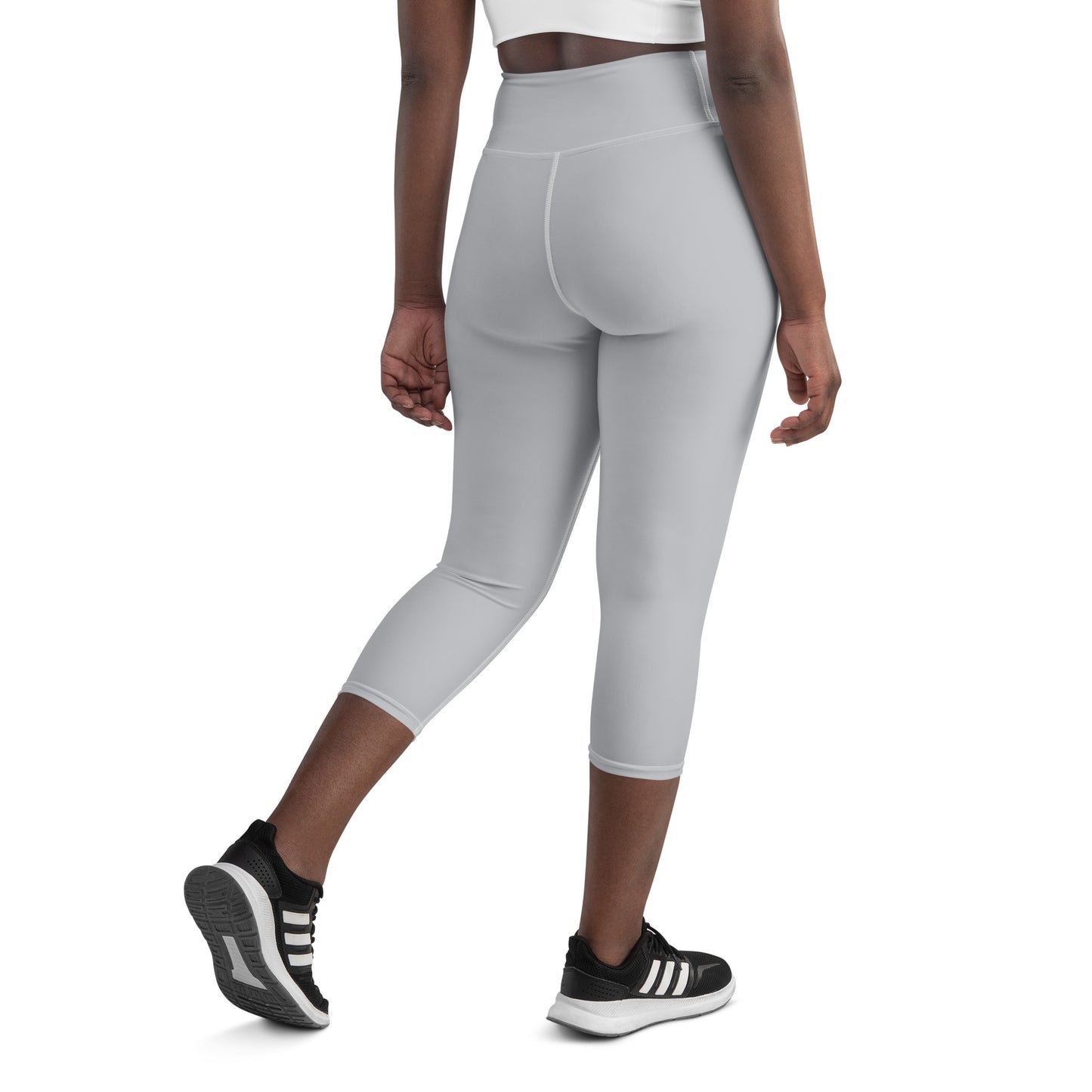 CS0027 - 02013 - LOVE2SKI Yoga Capri Leggings (Matching Grey)