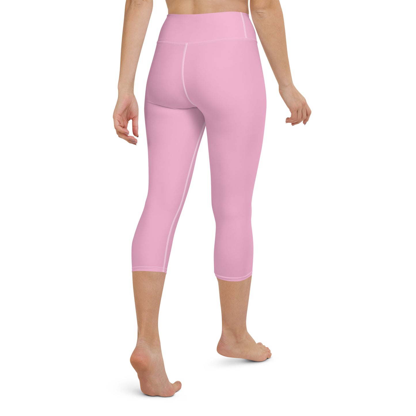 CS0027 - 02013 - LOVE2SKI Yoga Capri Leggings (Matching Pink)