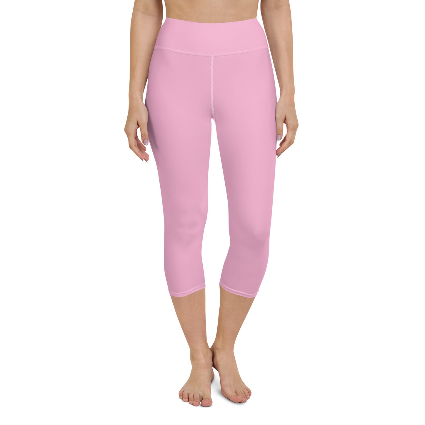 CS0027 - 02013 - LOVE2SKI Yoga Capri Leggings (Matching Pink)