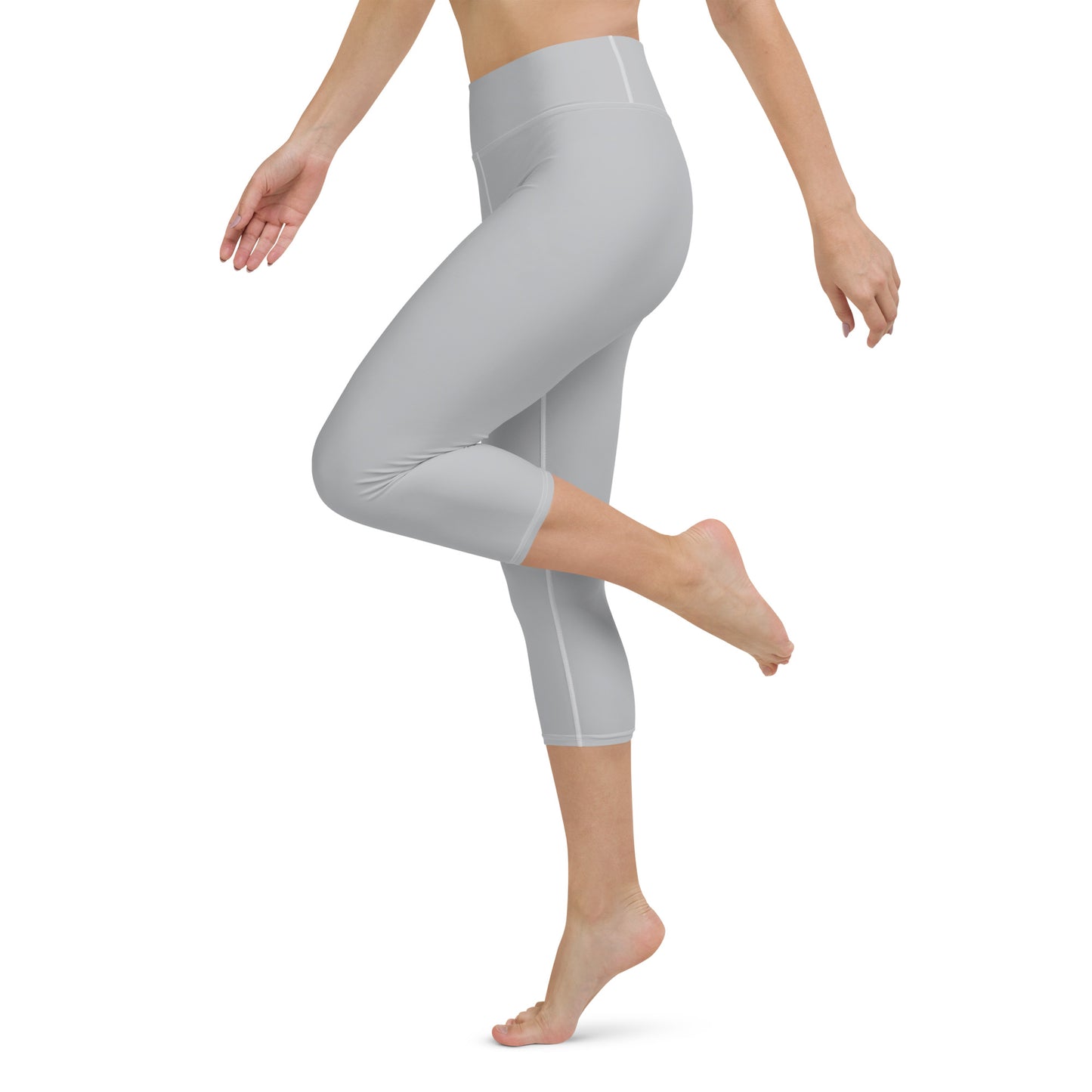 CS0027 - 02013 - LOVE2SKI Yoga Capri Leggings (Matching Grey)