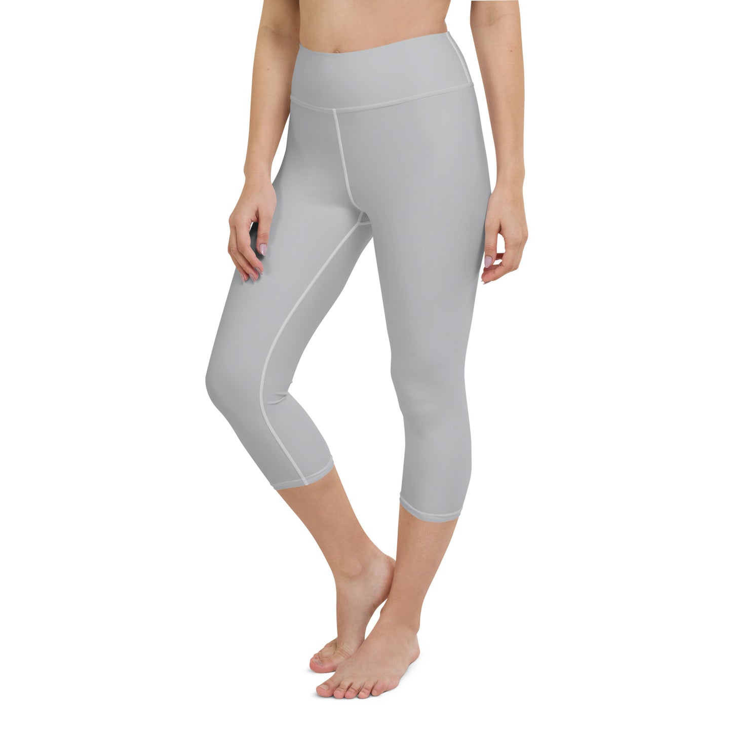 CS0027 - 02013 - LOVE2SKI Yoga Capri Leggings (Matching Grey)