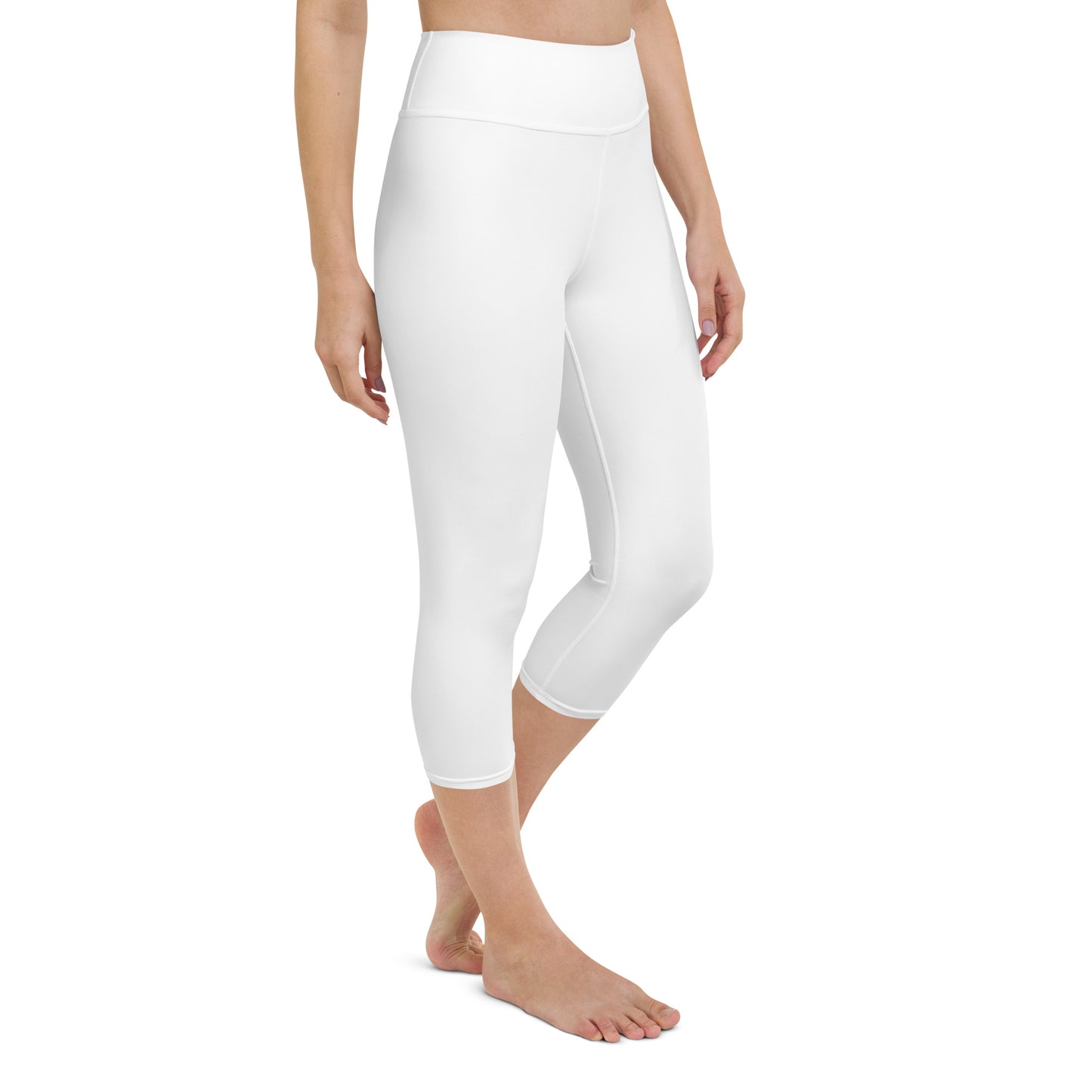 CS0027 - 02013 - LOVE2SKI Yoga Capri Leggings (Matching White)