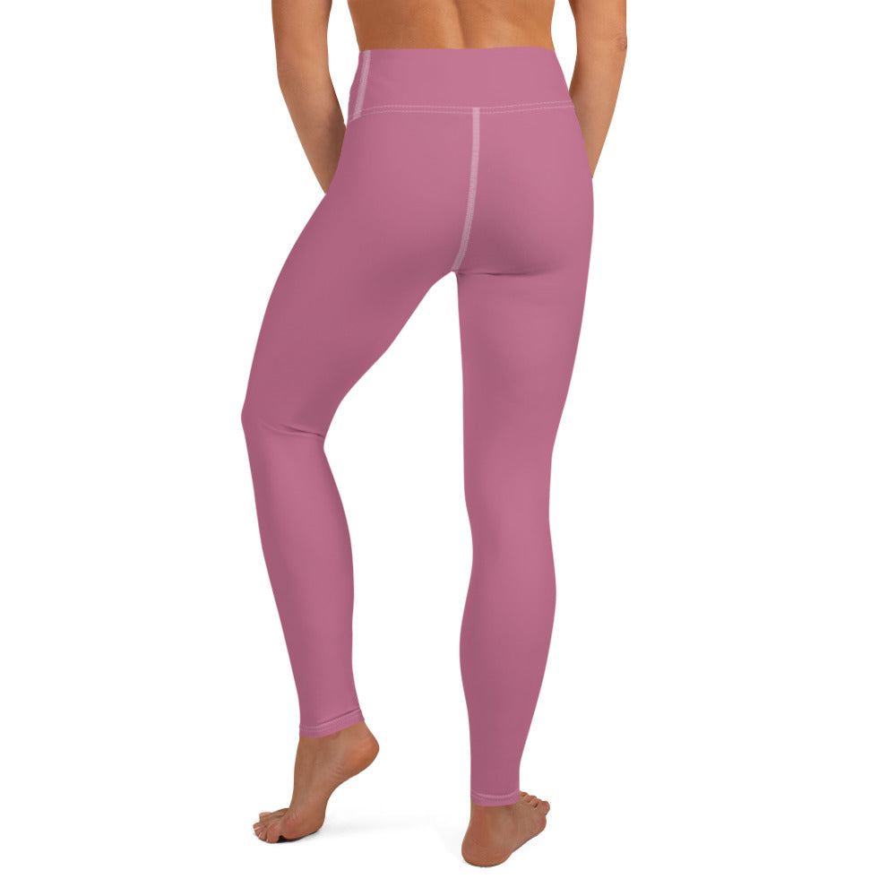 CS0047 - 02013 - Love Skiing/Women's Yoga Leggings (Matching Mauve)