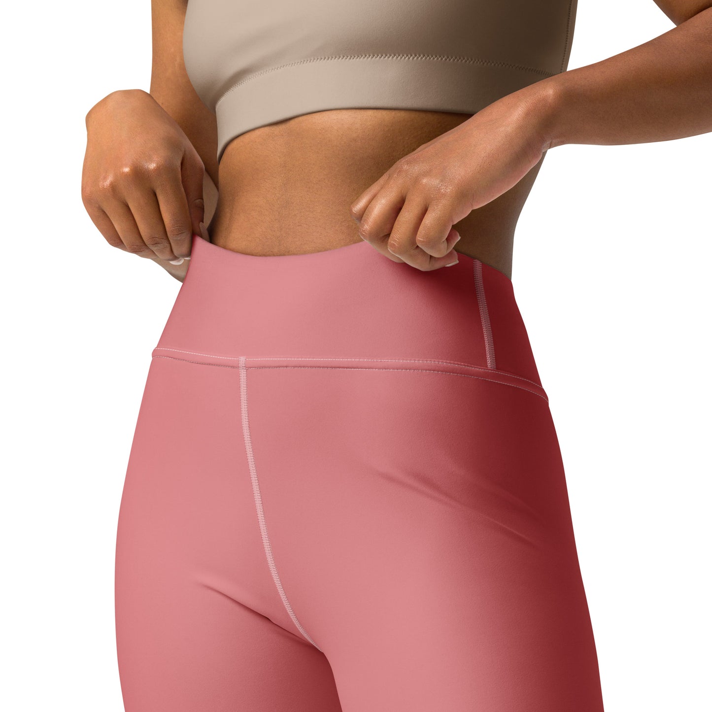 CS0011 - 02013 - Ski Bunny Yoga Leggings (Matching Pink)