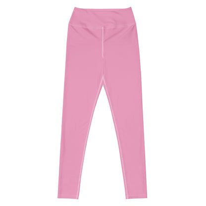 CS0047 - 02013 - Love Skiing/Women's Yoga Leggings (Matching Pink)