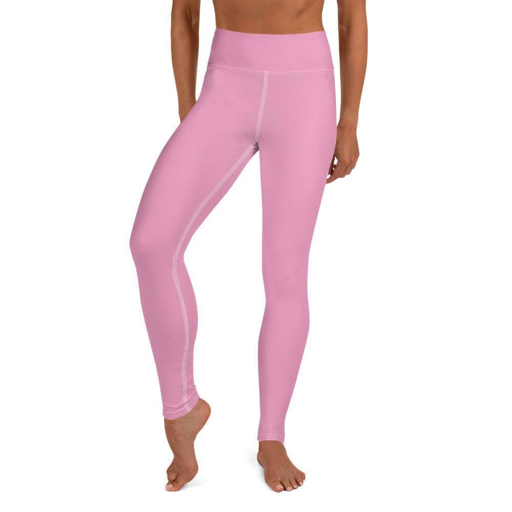 CS0047 - 02013 - Love Skiing/Women's Yoga Leggings (Matching Pink)