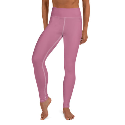 CS0047 - 02013 - Love Skiing/Women's Yoga Leggings (Matching Mauve)